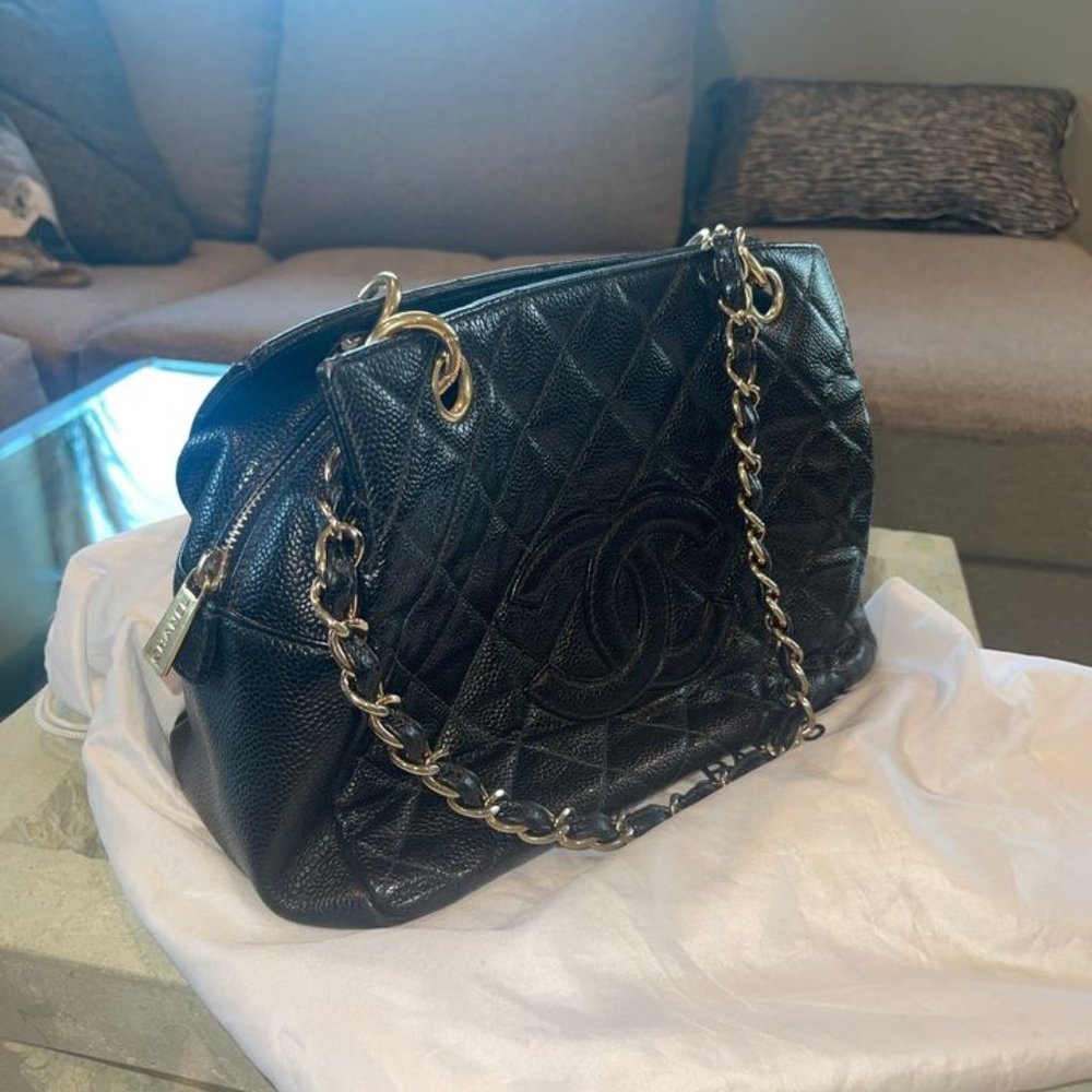 SALE PRICE!!!! Chanel Petit Timeless Tote Vintage Bag - Picture 7 of 9